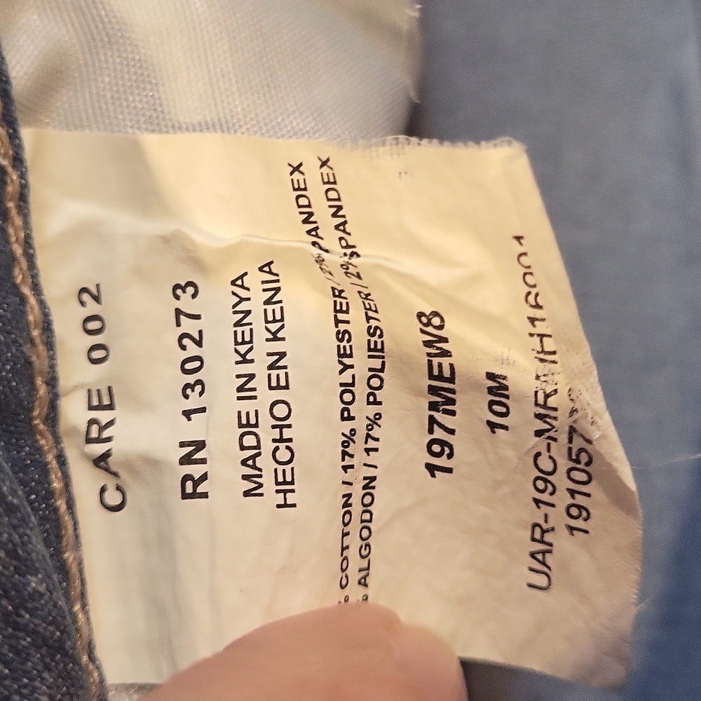 Lee Women's 10M Midrise Bermuda Short Blue Denim Jean New - Picture 3 of 5